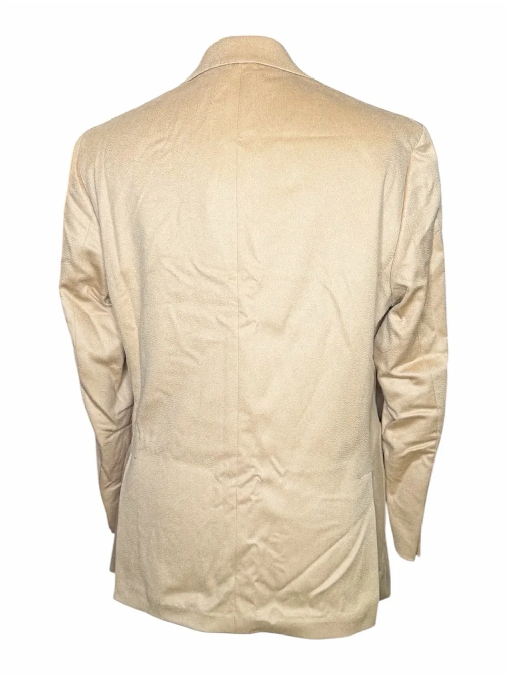 Jack Victor Beige 100% cashmere 42R Blazer Jacket Coat